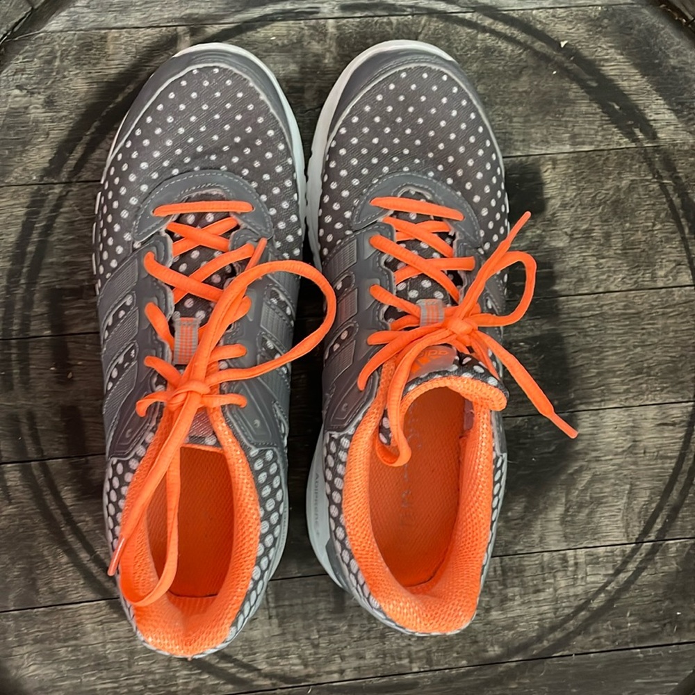 Fun polka dot tennis shoes